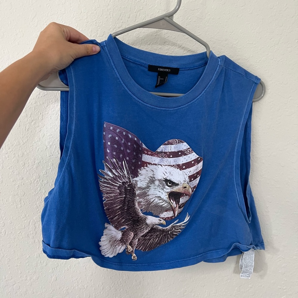 Forever 21 Cropped Muscle Tank
